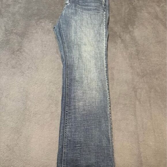 Venezia/ Lane Bryant Plus Size Women’s Denim Blue Jeans Size 16 Long/ Tall - Picture 4 of 6